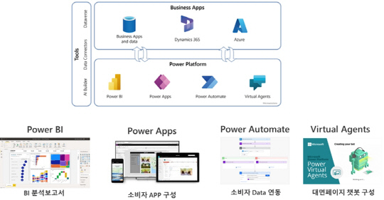 마이크로소프트 기업용 솔루션 컨설팅 기업 트루인포 제공